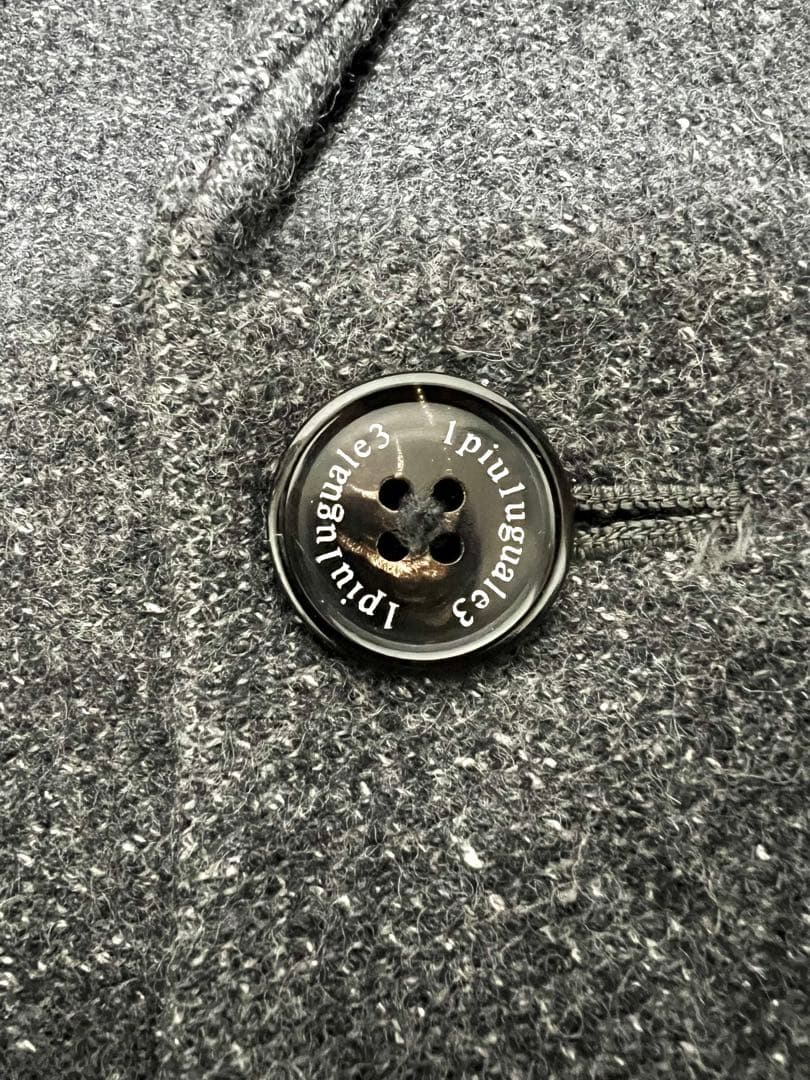 1PIU1UGUALE3 WOOL RIB JACKET silk混S 1piu1uguale3 WWW_SHINETEETH_COM