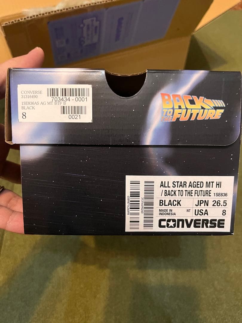 CONVERSE バック・トゥ・ザ・フューチャー 40th 26.5 CONVERSE バック・トゥ・ザ・フューチャー 40th 26.5