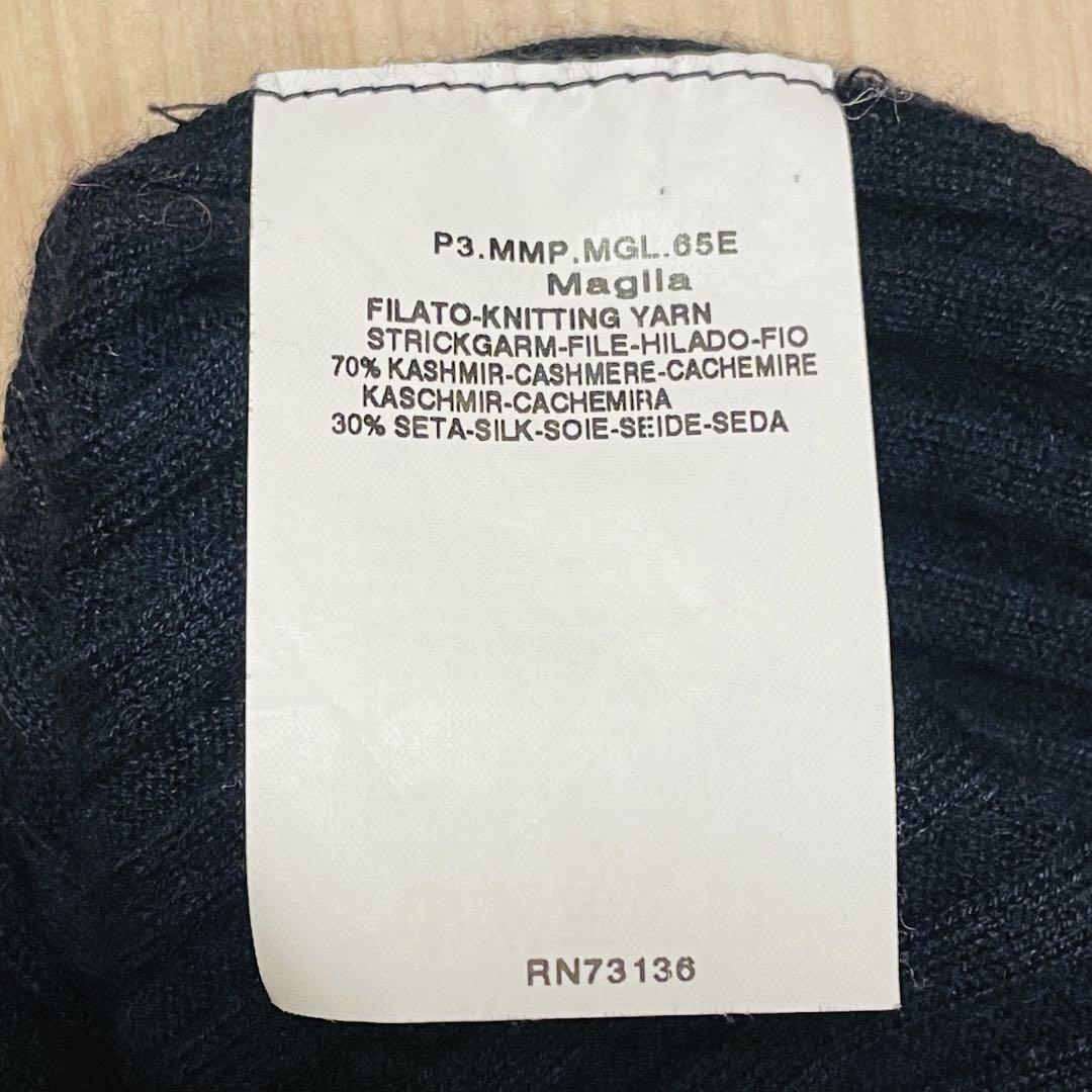 ⭐️美品⭐️ MaxMara カシミヤ x シルク リブタートルネック