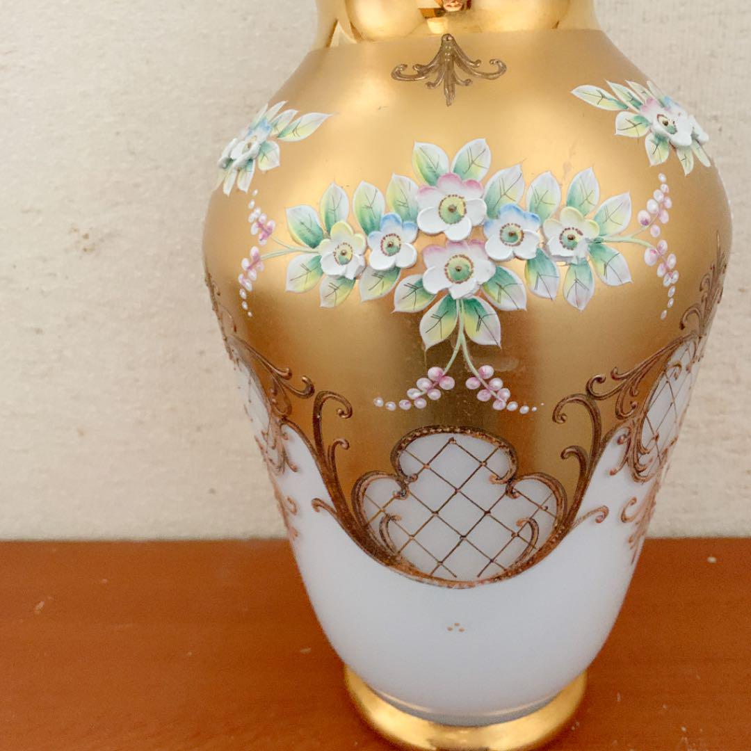 在庫お得 ヴェネチアンガラス 花瓶 Smyzp-m42738083030 在庫得価