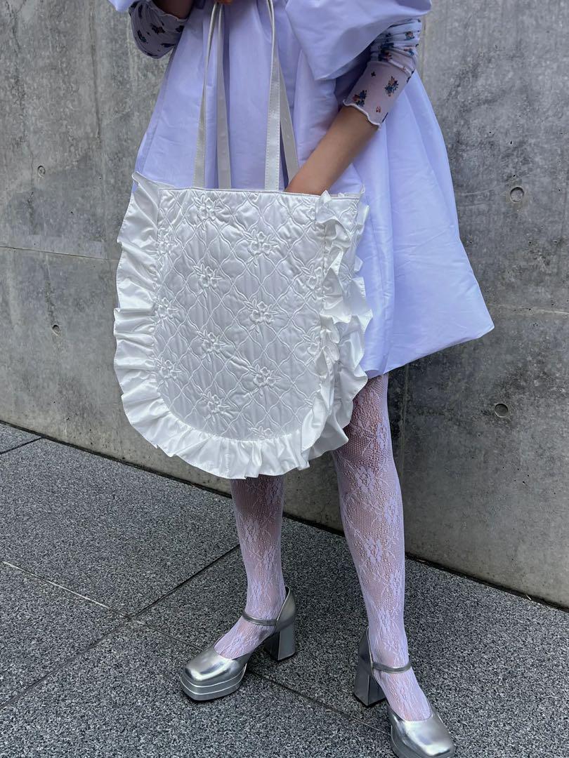 SALE】新品 あさぎーにょ POPPY トートバッグ ホワイト - メルカリ
