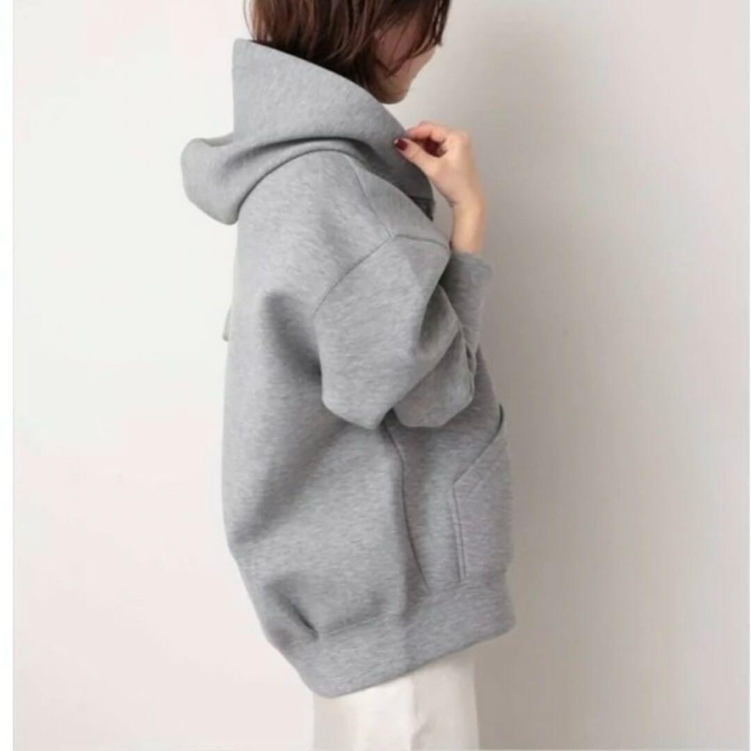 SLOBE IENA ボリュームジップアップフーディー