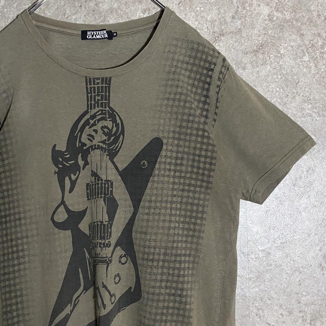 【超人気モデル/訳ありお買得】ヒステリックグラマーTシャツ ギターガール 希少