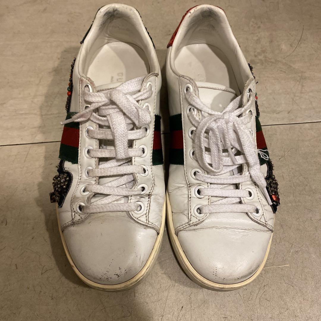 GUCCI■【セール】国内発■ハッピーカラー 異素材スニーカー GUCCI□【セール】国内発□異素材ミックスカラフル スニーカー
