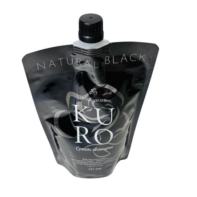 【未使用品】KURO ナチュラルブラック シャンプー VALANROSE 3本