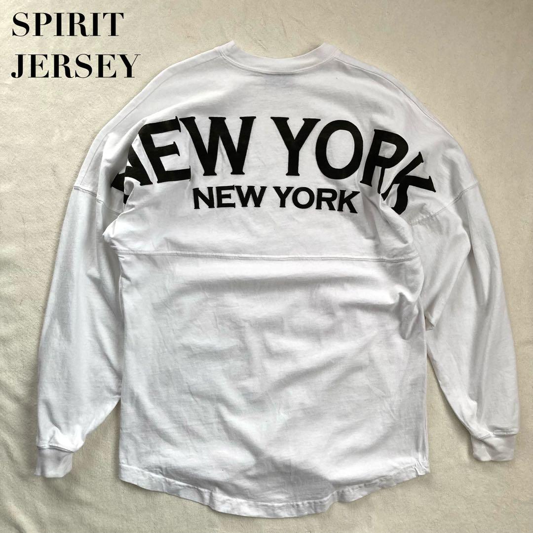 【超目玉枠】 SPIRIT JERSEY スピリットジャージー ロングTシャツNEW YORK Tシャツ・アパレル