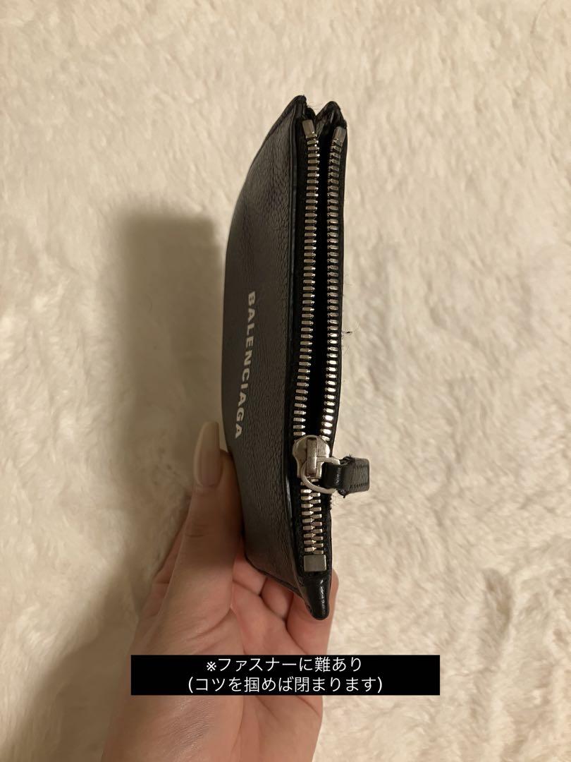 中古　※難あり　BALENCIAGA バレンシアガ　コインパース　カードケース