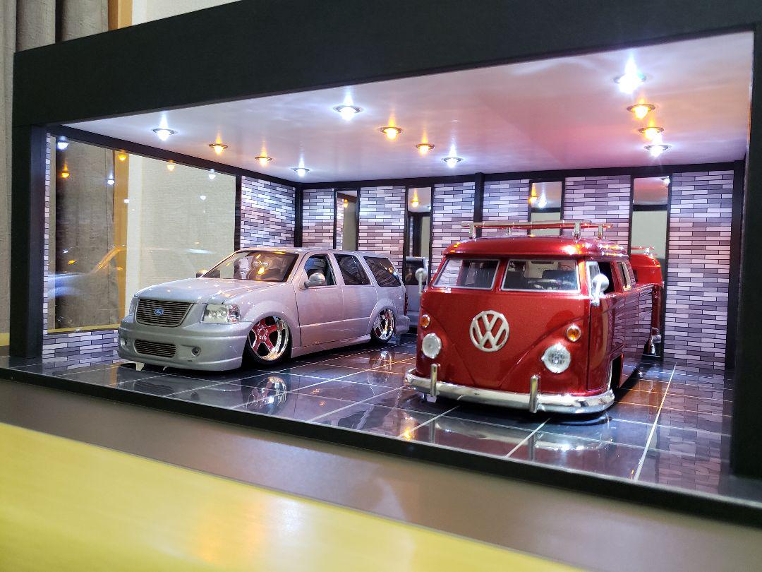 Amazon.co.jp: Yamfig-KIV 1/24 ミニカー 収納 ディスプレイ
