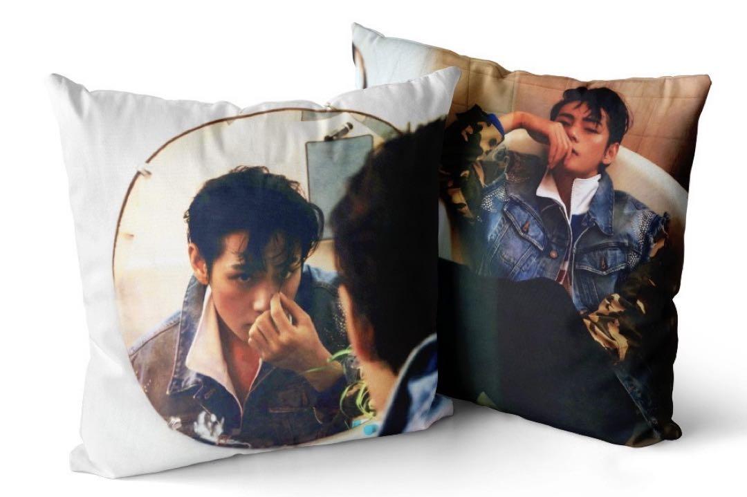 ☆BTSクッションカバー ELLE テヒョン V テテ ☆ | Shop at