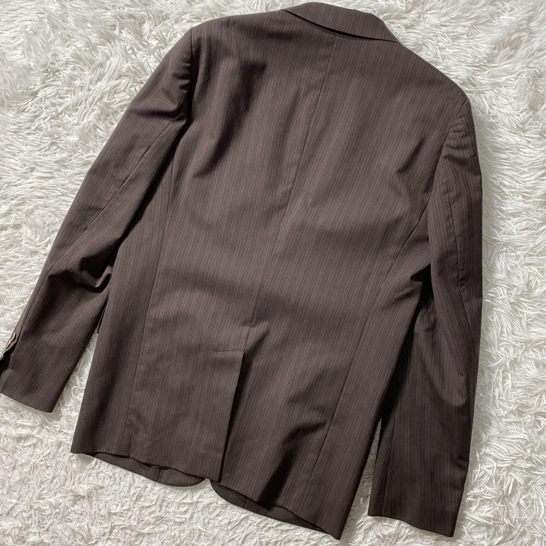 【極美品】ヒステリックグラマー　セットアップスーツ　通年ウール　ストライプ　M