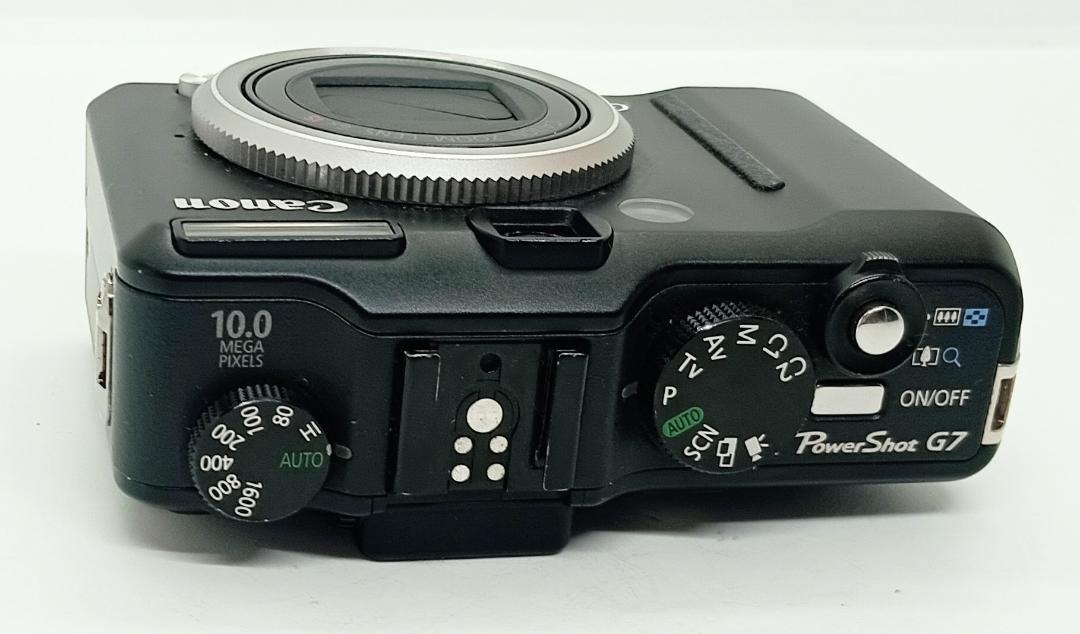 Canon PowerShot G7 Black コンパクトデジカメ 充電器付き