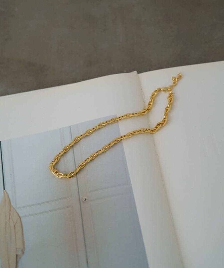 GALENA ガレナ Loungedressポインテッドチェーンネックレス