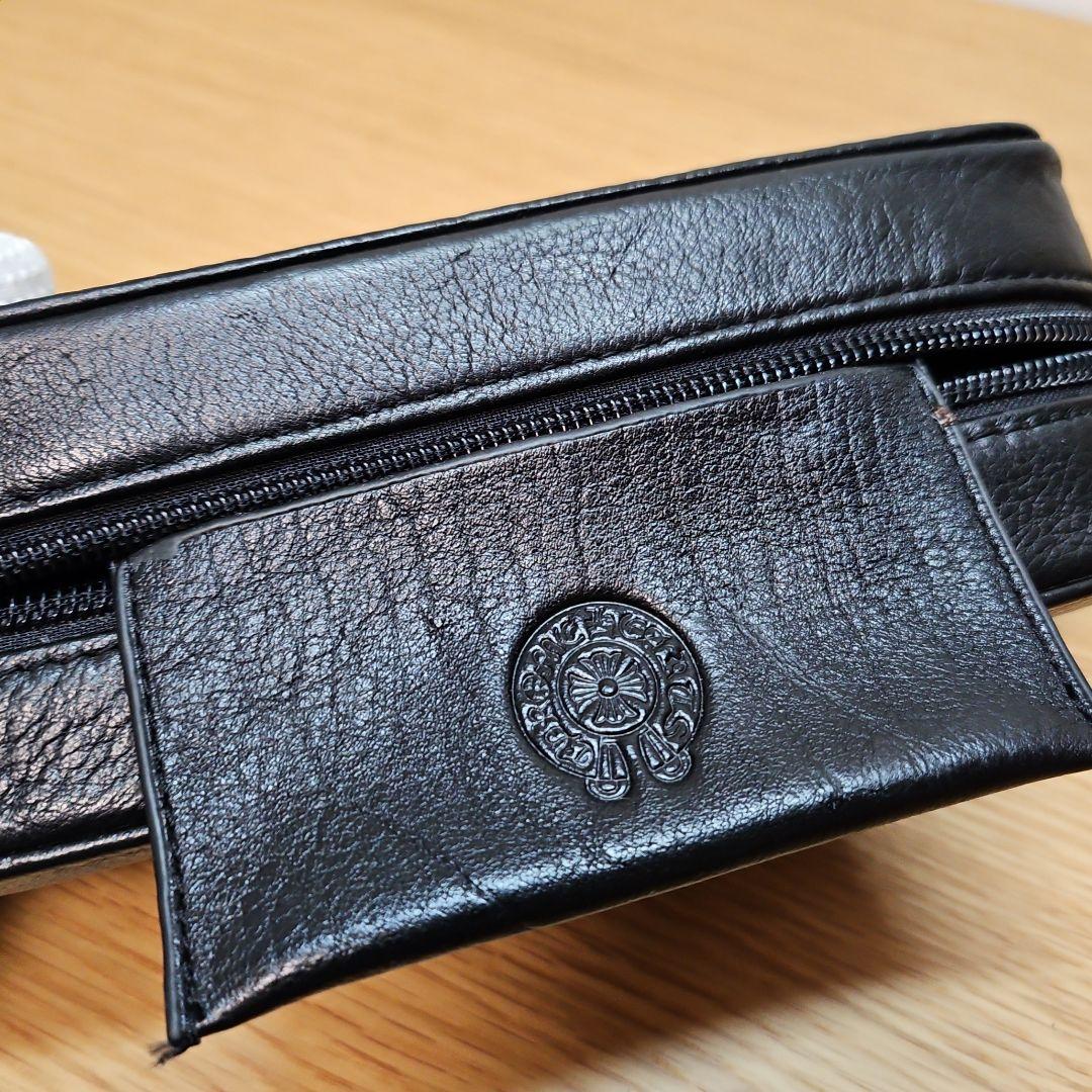 CHROME HEARTS DAGGER ダガー　メガネケース　レザー CHROME HEARTS クロムハーツ シガレットケース ダガー レザー