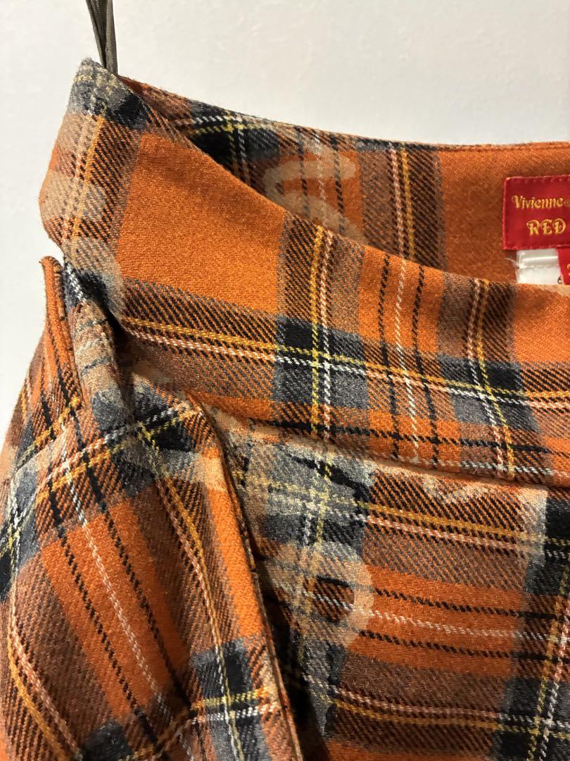 Vivienne Westwood タータンチェック 変形 スカート Vivienne Westwood タータンチェック 変形 スカート Vivienne