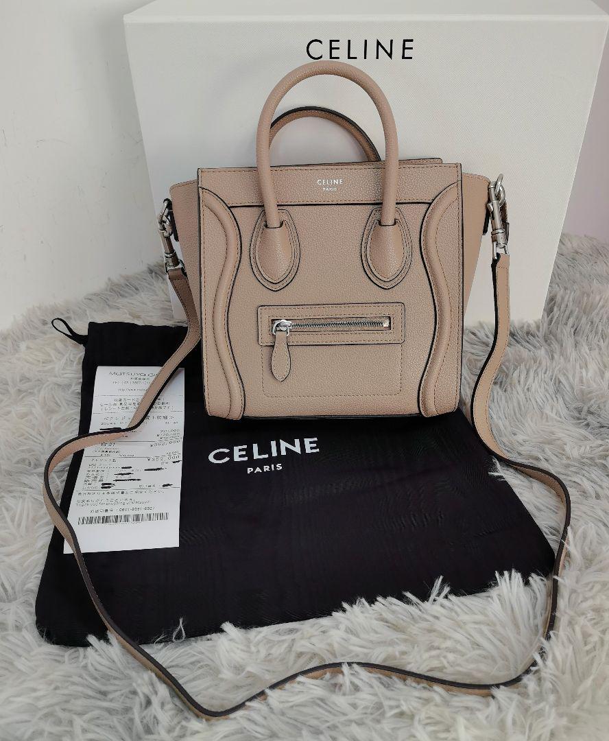 可愛い CELINE セリーヌ ラゲージ ショッパー ショルダーバッグ 49,200円