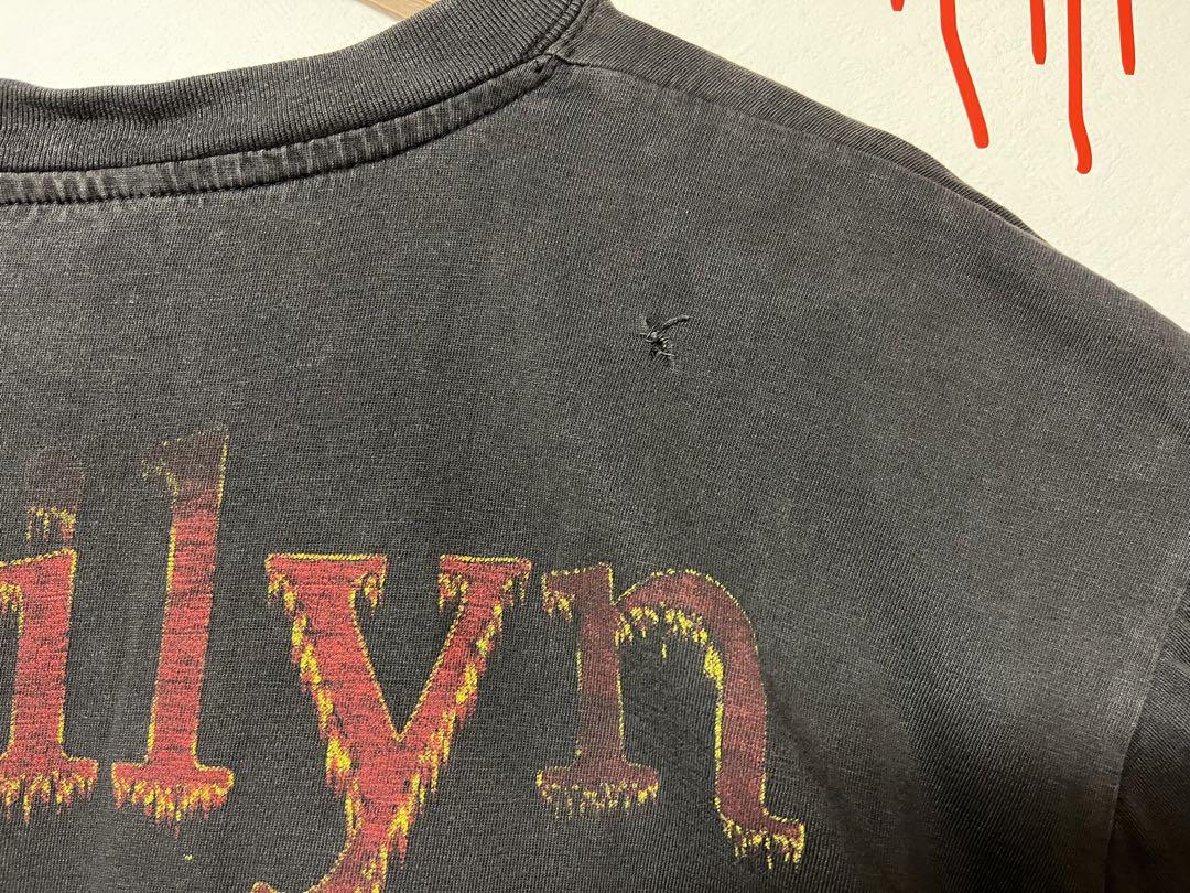 スペシャル90s Marilyn Manson ユーロブートXL Tシャツ
