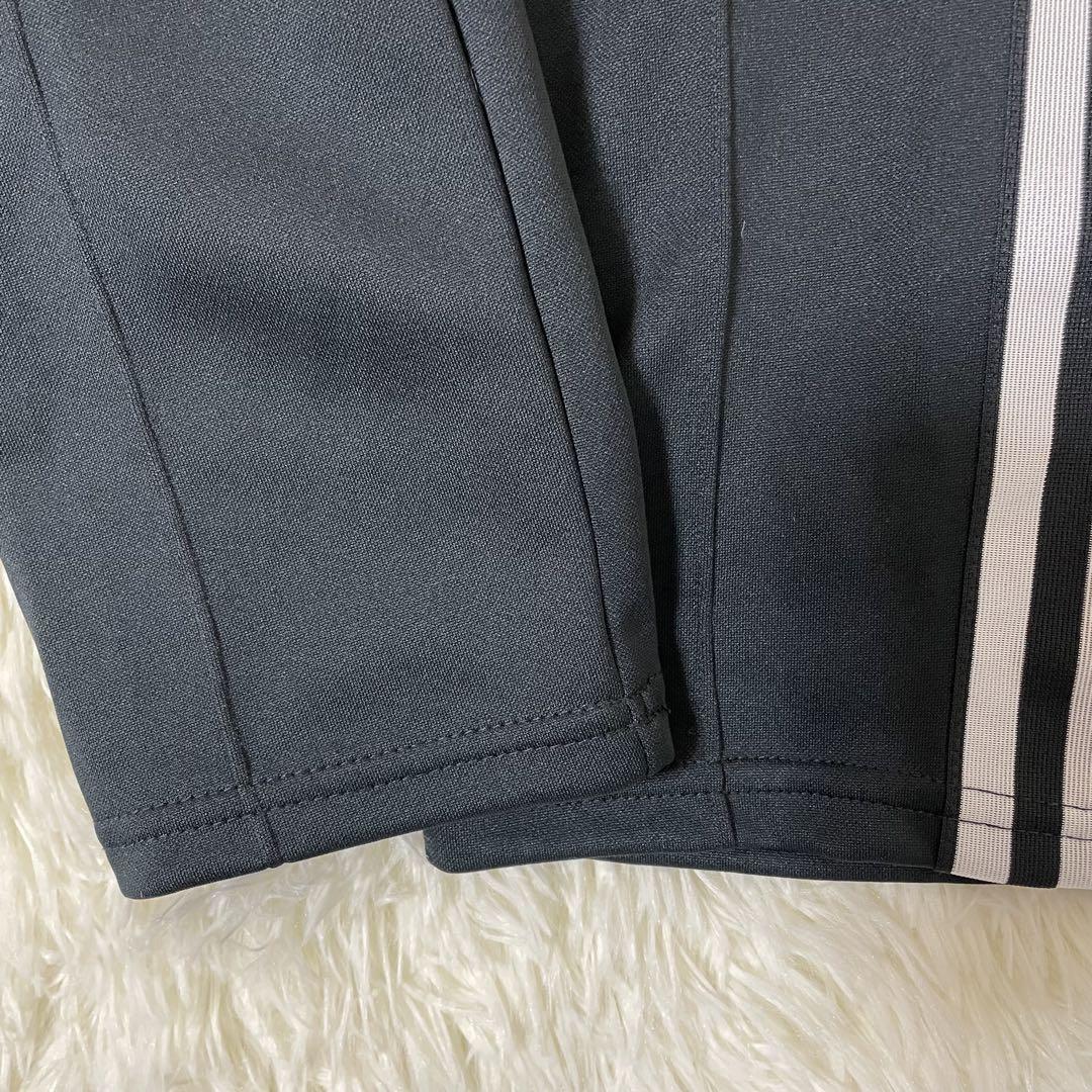 美品✨adidas ジャージ上下セット メンズ ブラック 黒 3本ライン L