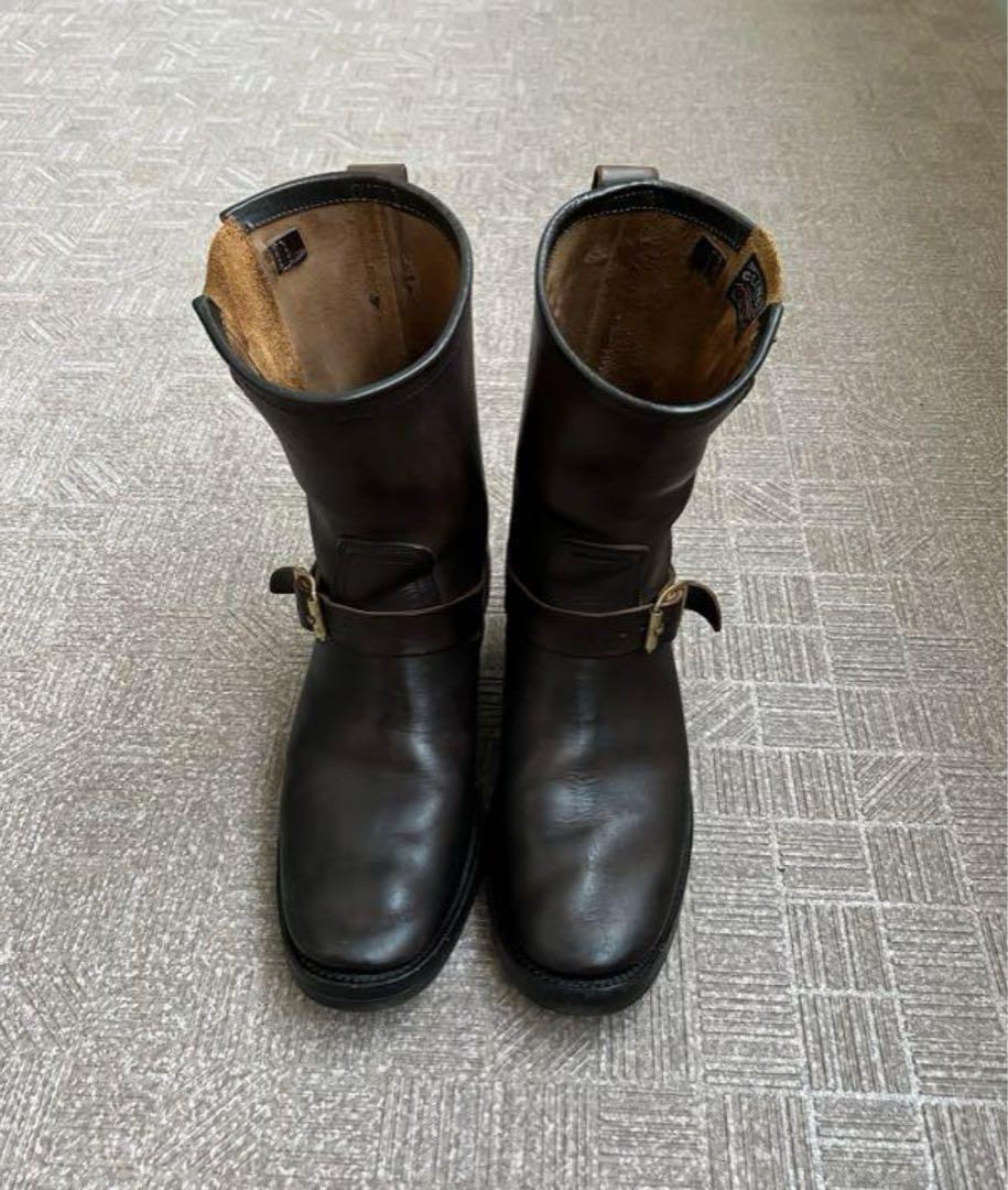 【希少】CLINCH Horsebutt Engineer Boots 9インチ