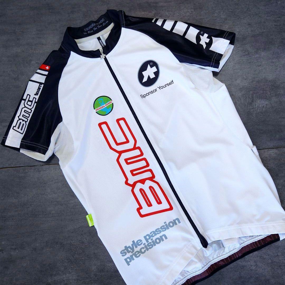 極美品 assos BMC サイクルジャージ モノトーン ショートスリーブ