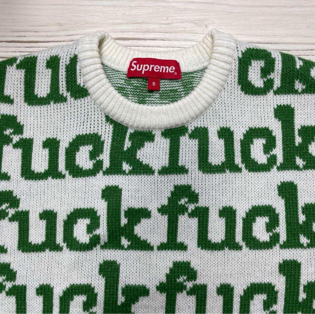 supreme シュプリーム ニット セーター fuck knit supreme シュプリーム ニット セーター fuck knit - メルカリ