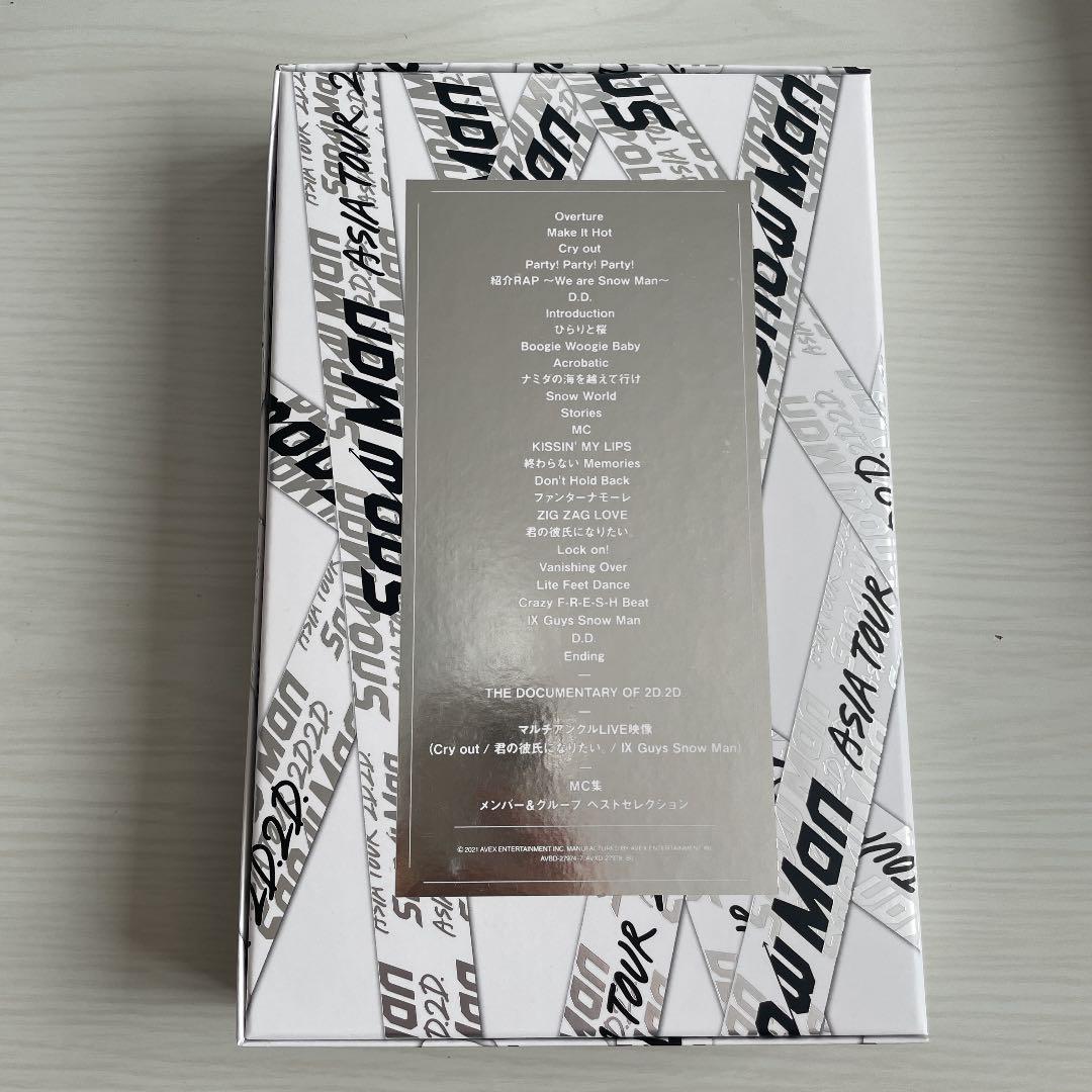 正規品通販 Snow Man Snow Man ASIA TOUR 2D.2D. 初回盤 … 6zwPB-m42767211162 高評価国産