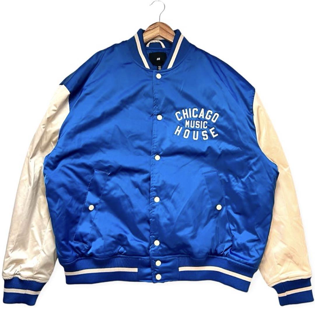 超美品】限定廃盤 H&M×シカゴハウスミュージック コラボ サテン