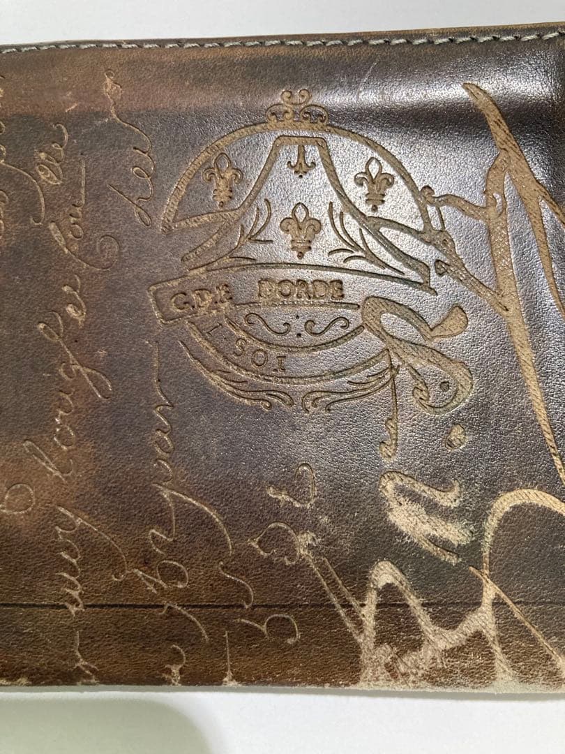 ベルルッティ Berluti カリグラフィ 長財布 パティーヌ ベルルッティ Berluti カリグラフィ 長財布 パティーヌ