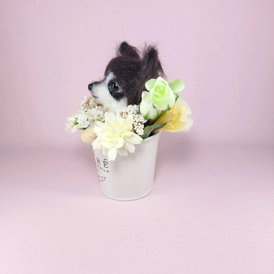 ぽんすけ様② 羊毛フェルト チワワ 犬 ハンドメイド