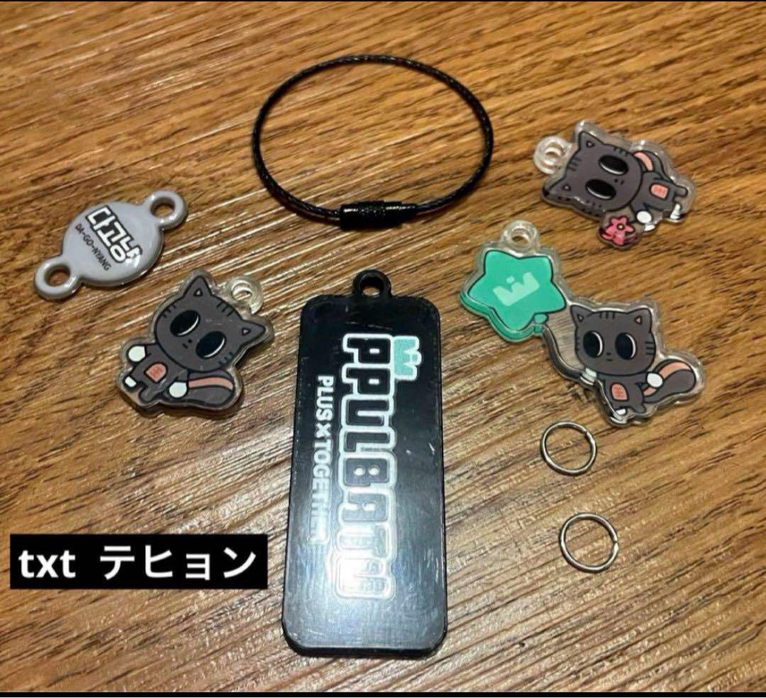 2024人気の TXT PPULBATU ポップアップ テヒョン キーリング txt
