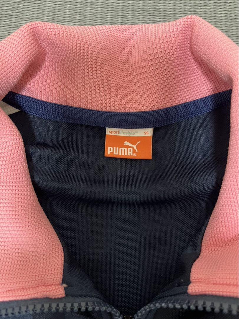 PUMA ジャージ上下セット ネイビー/ピンク