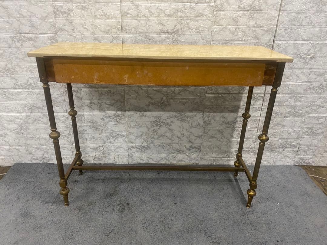○1980年代 英国アンティーク コンソール テーブル 飾り棚 - メルカリ