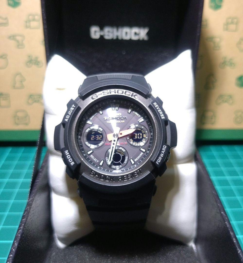 《早いモン勝ち》G-SHOCK　AWG-101電波ソーラー二次電池新品