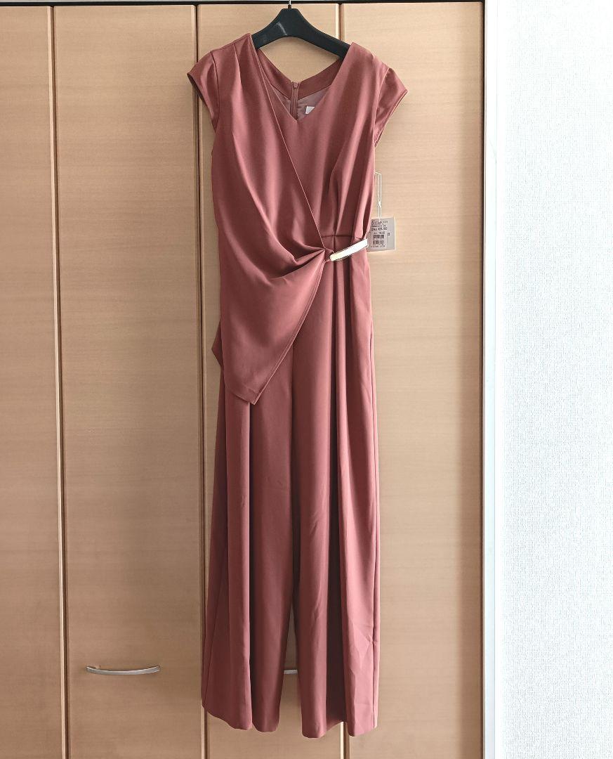 Rire Fete YAMADAYA　パンツスーツドレス　　　落ち着いたピンク