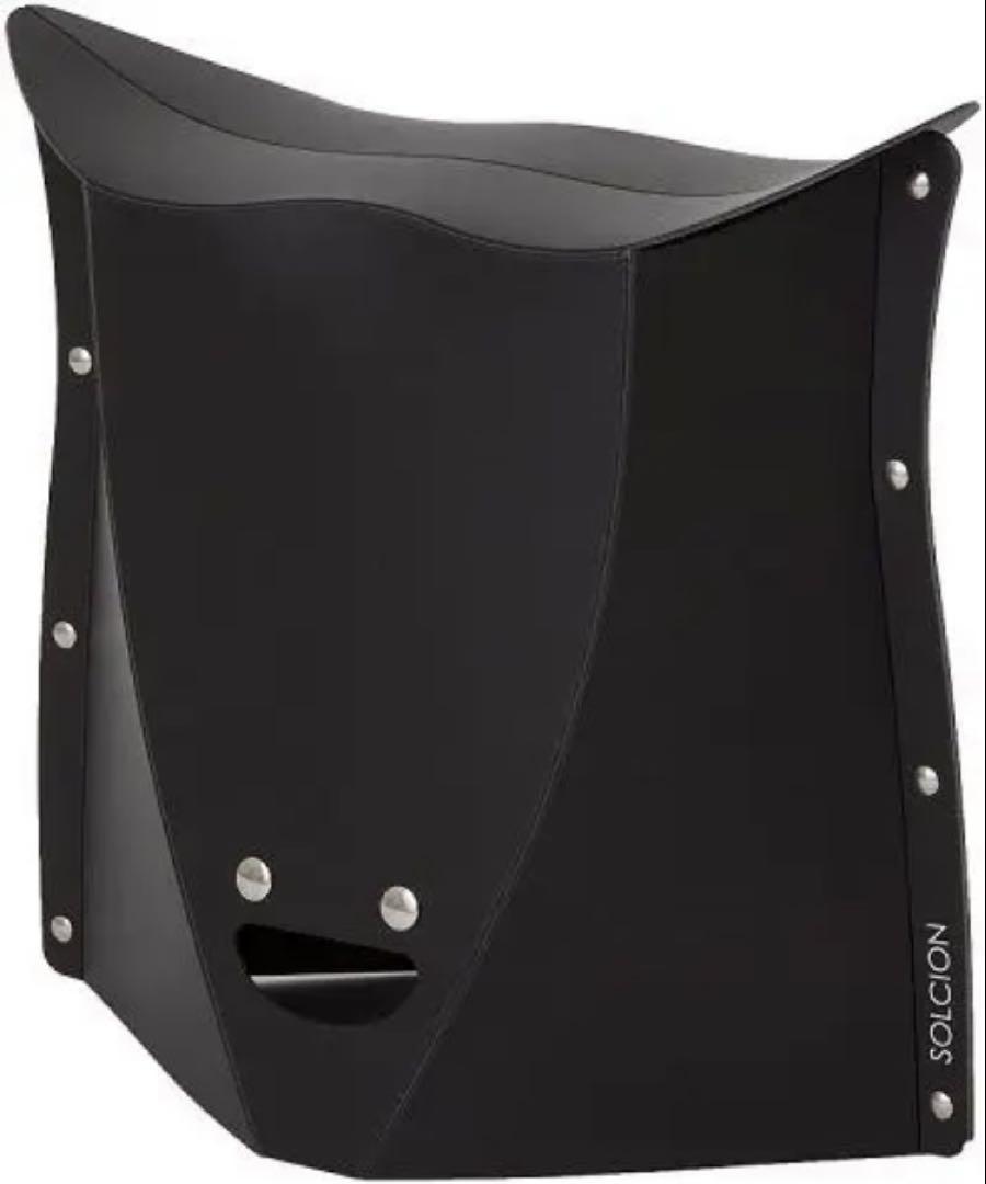 【新品】折りたたみイス PATATTO パタット 320 ブラック／レッド　6個