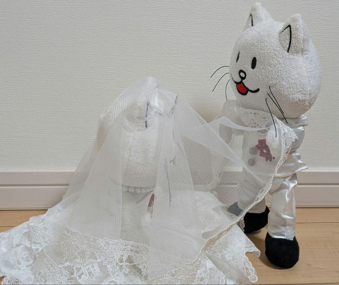 ぬいぐるみ服 ニコルサイズ「ハッピーウェディング」