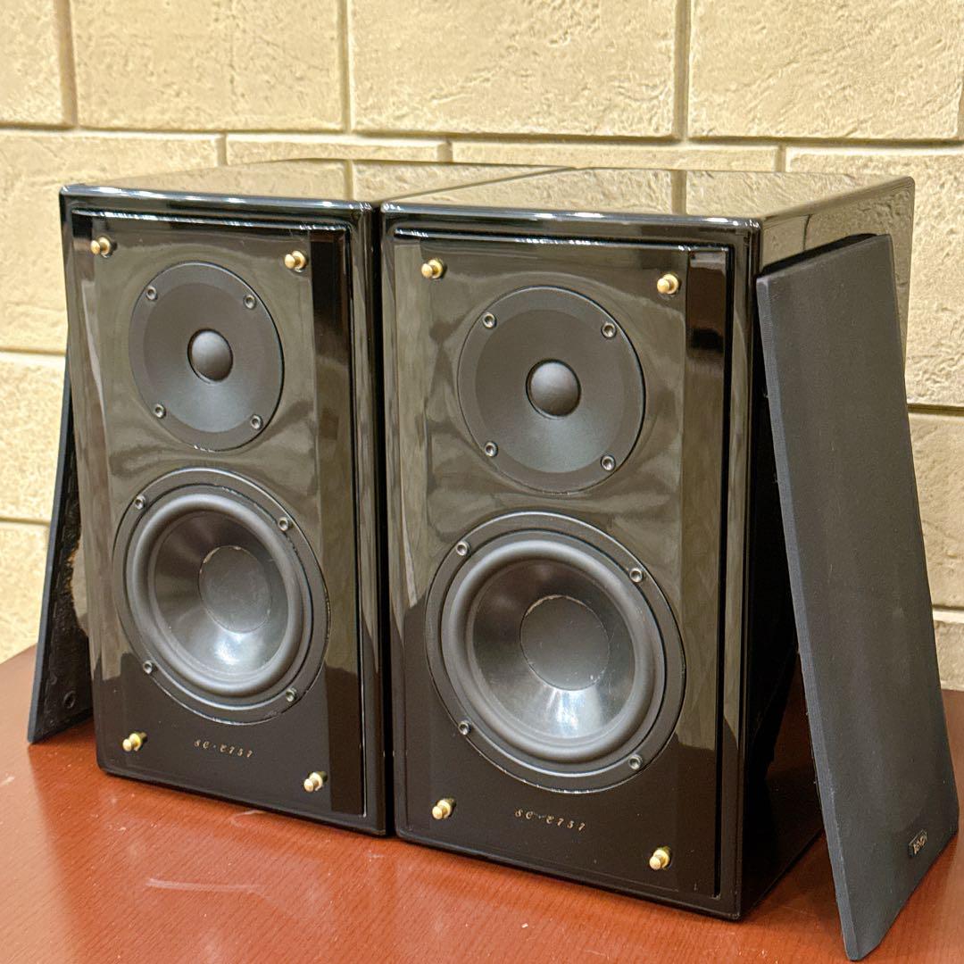 最新人気 美品] DENON メルカリ - シリアル同番 ペアスピーカー 2WAY SC-E757 スピーカー・ウーファー
