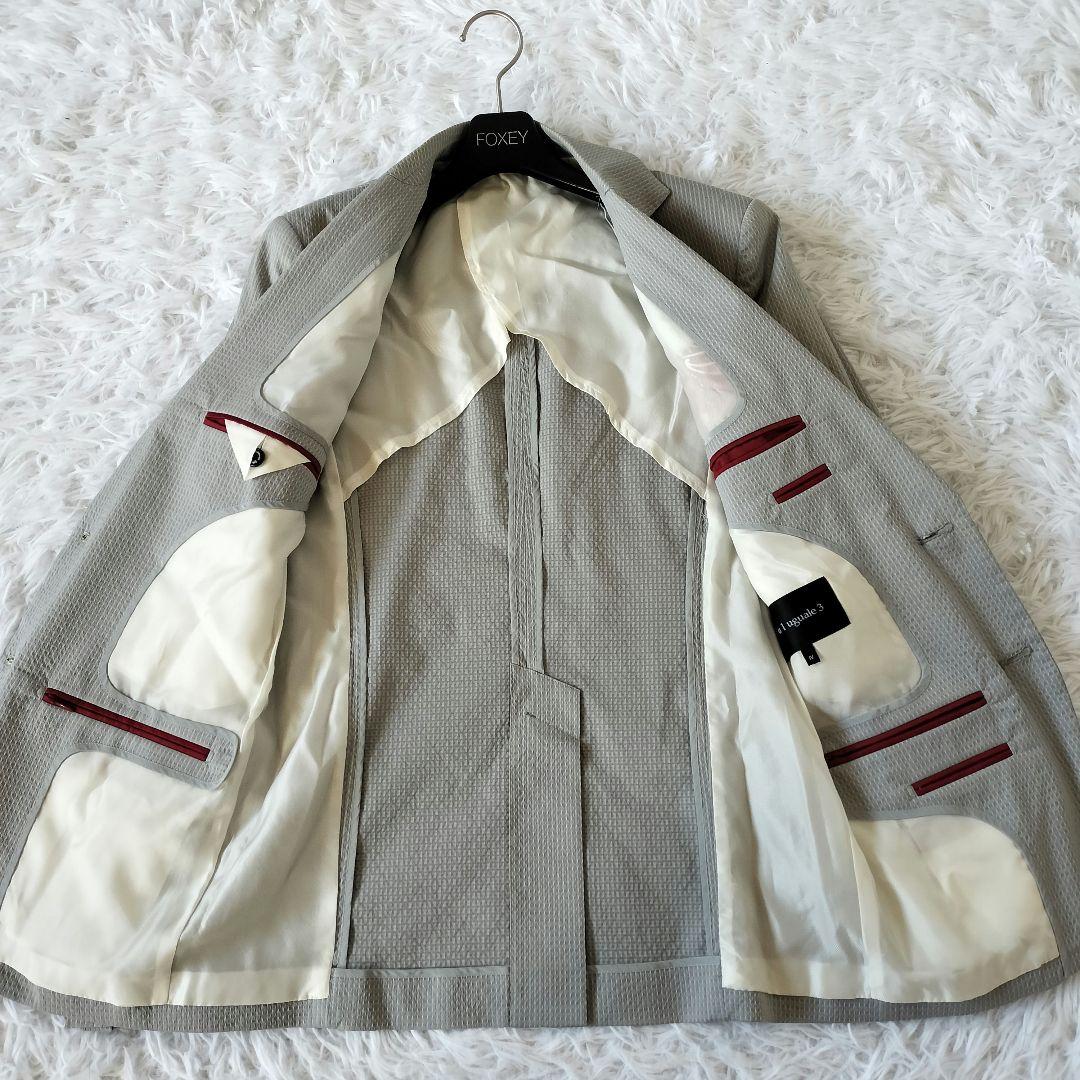 極美品✨1PIU1UGUALE3 シアサッカー トラベルジャケット IV