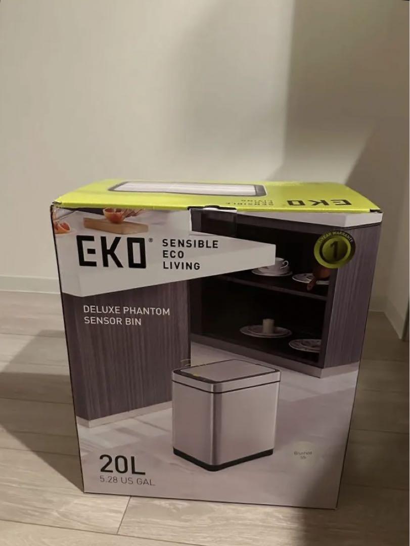 新品未使用✨EKO 自動開閉センサー 観音式　ゴミ箱 20L EK9287MT