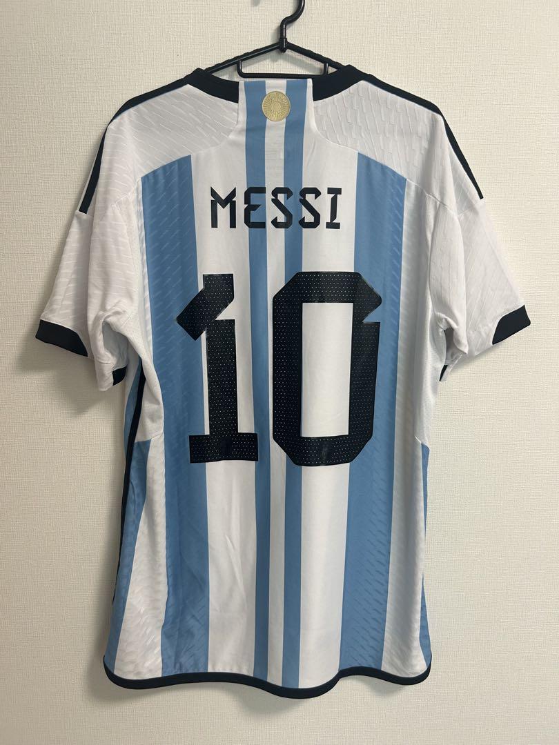 アルゼンチン代表　2022 W杯ユニフォーム　No10メッシ