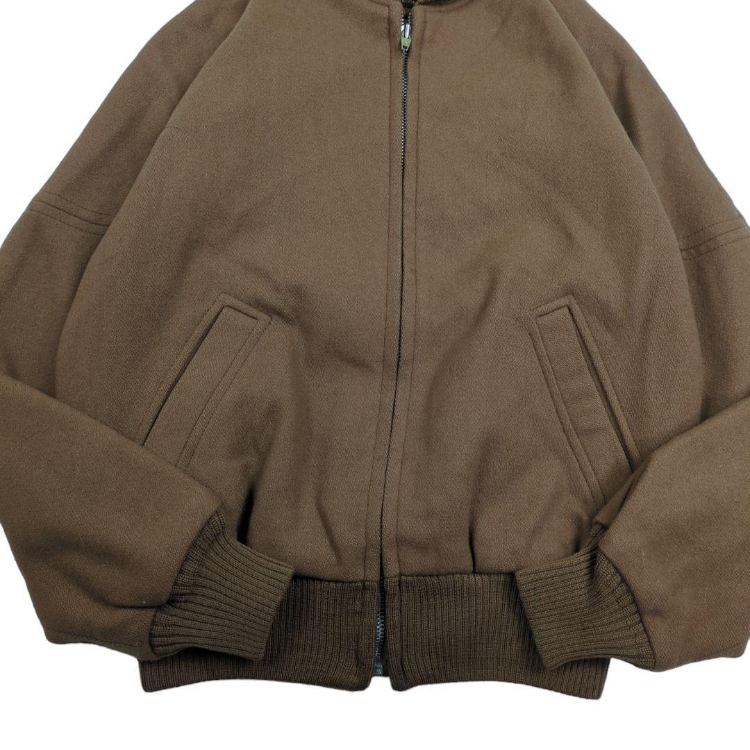 70s 80s McGREGOR ウール ブルゾン ジャケット ロゴ 総柄 M