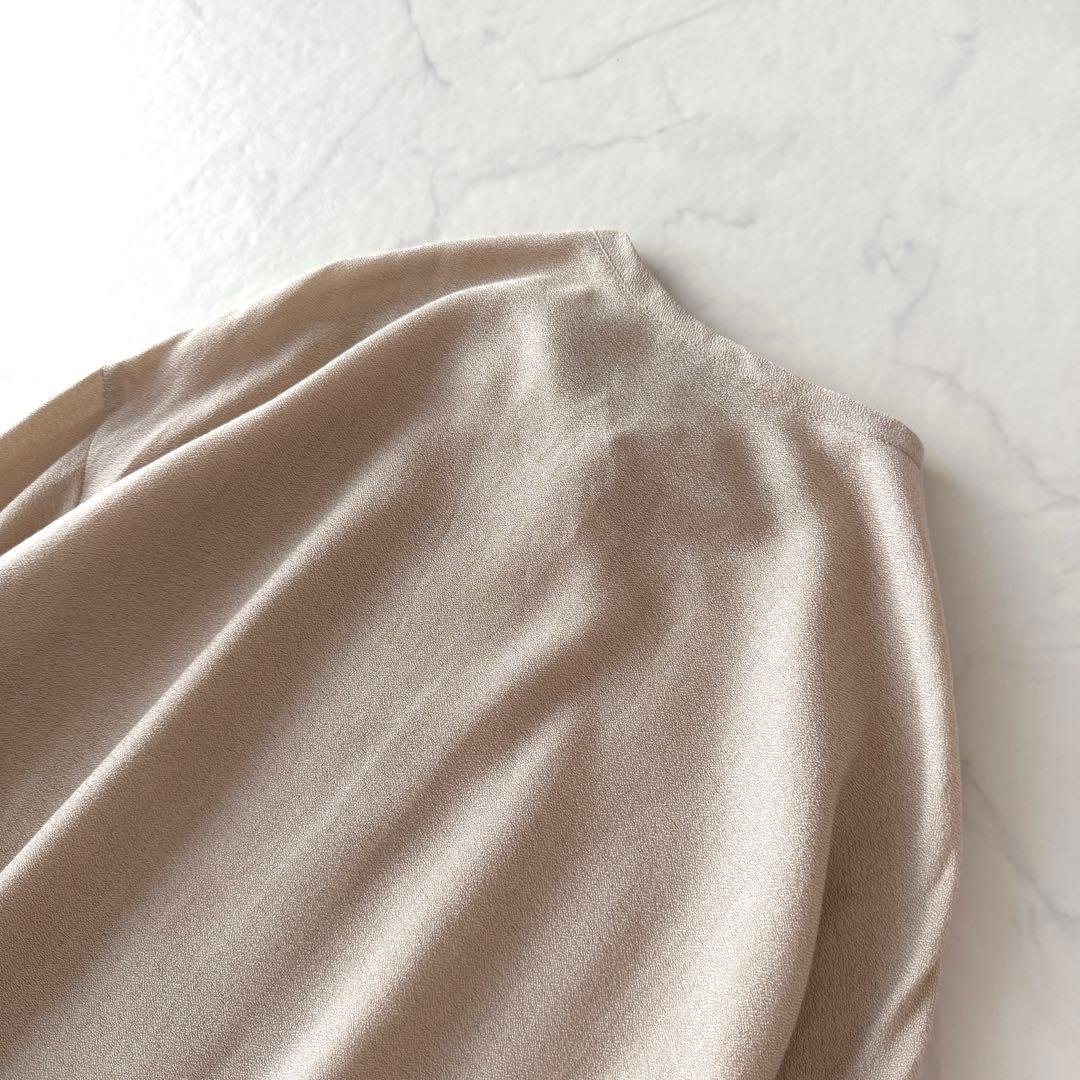 ほぼ新品✨ARTS&SCIENCE シルク混リボンカラーワンピース