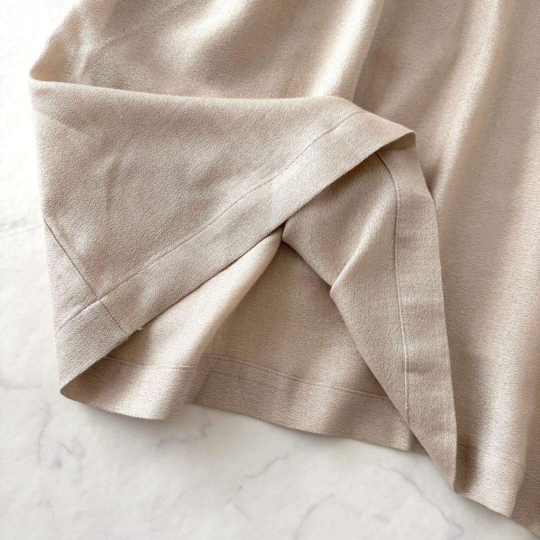 ほぼ新品✨ARTS&SCIENCE シルク混リボンカラーワンピース