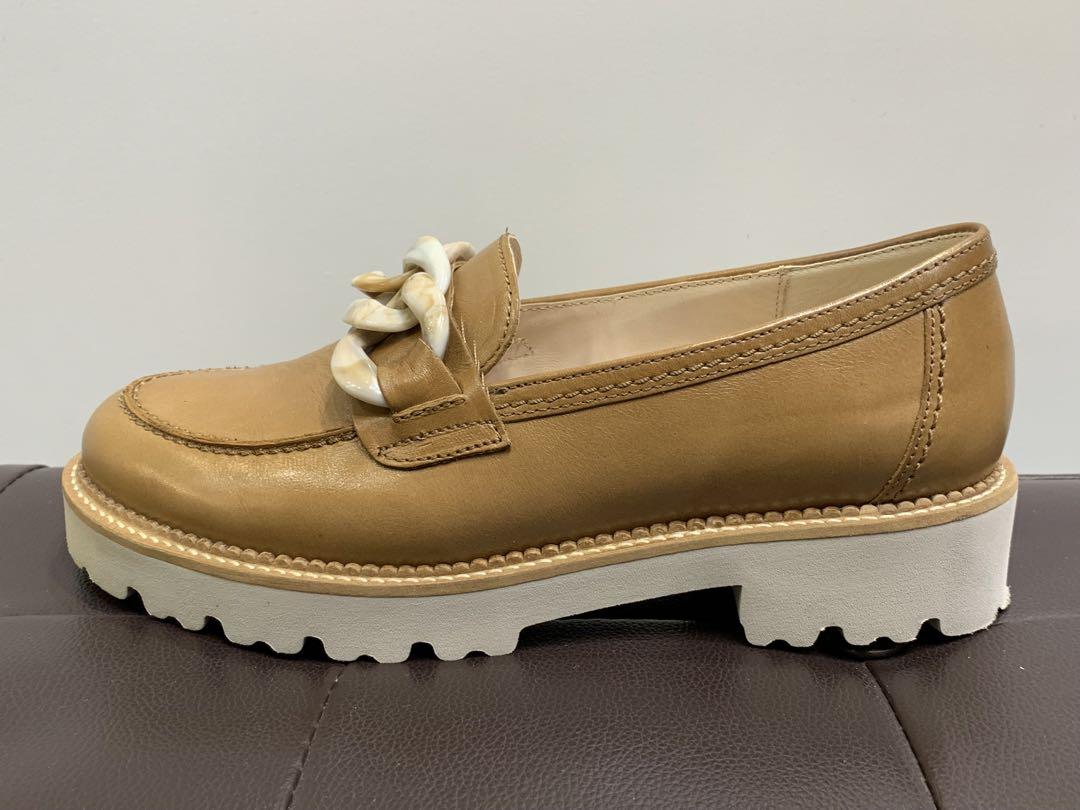 美品 Gabor ガボール 厚底ローファー Size3.5
