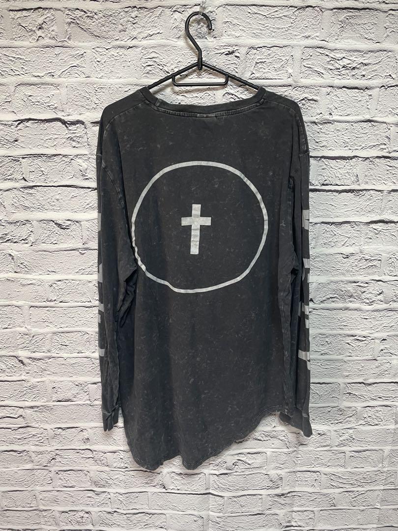 KissChacey 墨黒 ロンT Street Brand 長袖ｔシャツ