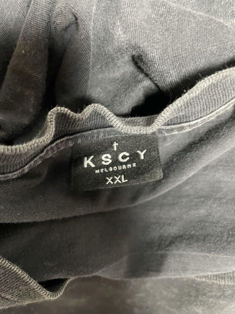 KissChacey 墨黒 ロンT Street Brand 長袖ｔシャツ