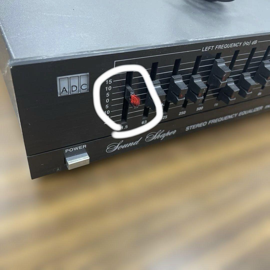 【まとめ買い】 ADC SS-100SL ステレオ周波数イコライザー - メルカリ 鍵盤楽器