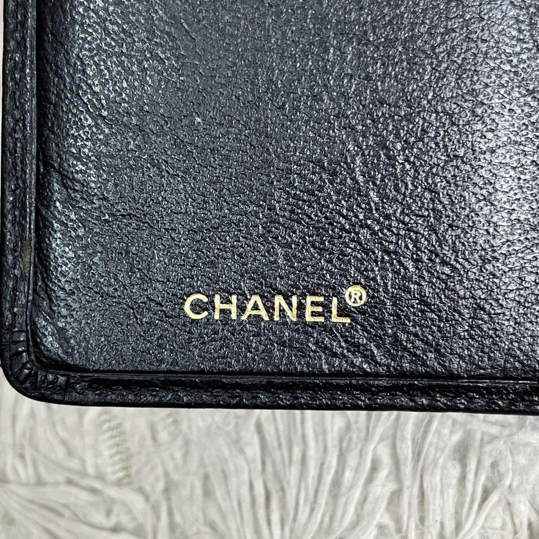 【まとめ買い】 極美品】CHANEL 長財布 フラップウォレット ココマーク カード 小物