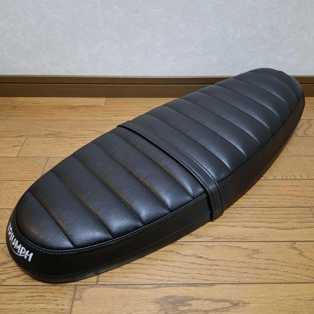 【新品】TRIUMPH純正 ベンチシート ブラック 水冷ボンネビル系
