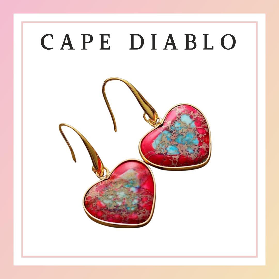 CAPE DIABLO インテンスラブ ピアス レッド