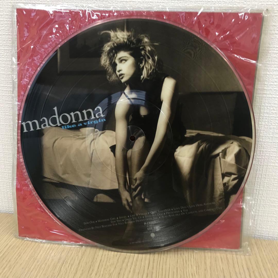 ☆激レア♪初回プレス限定盤☆】マドンナ ライク・ア・バージン LP